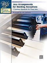 Jazz Arrangements for Wedding Receptions piano sheet music cover Thumbnail